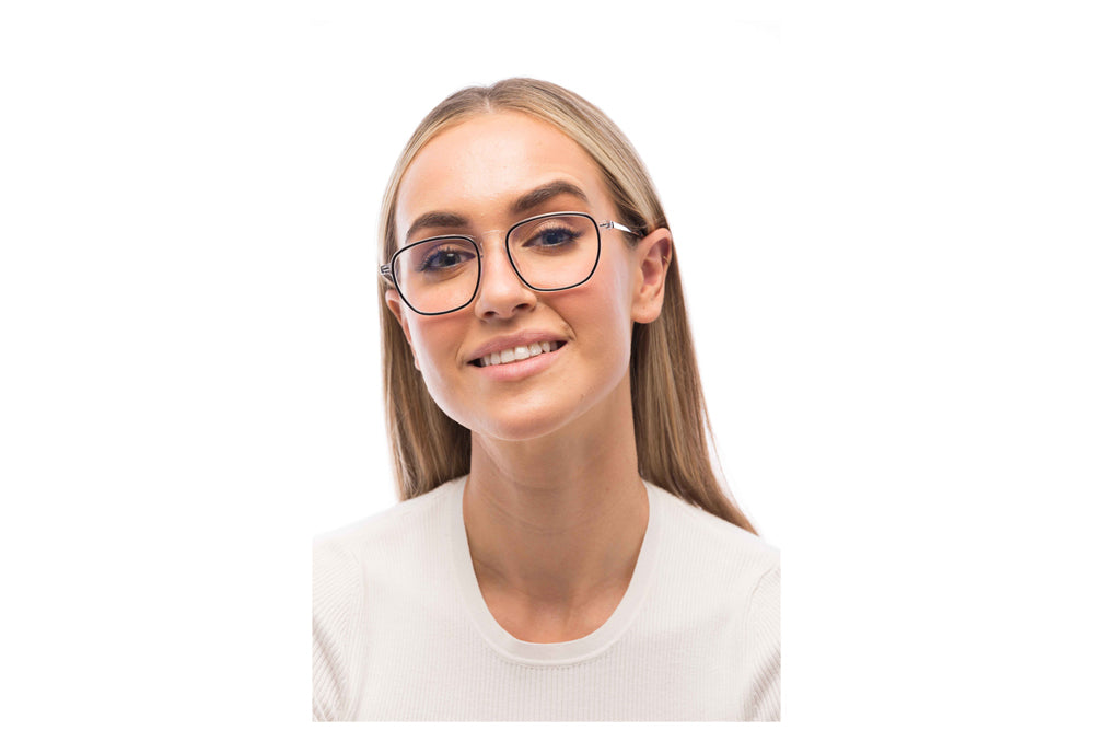 Woman Wearing Zane Computer Glasses