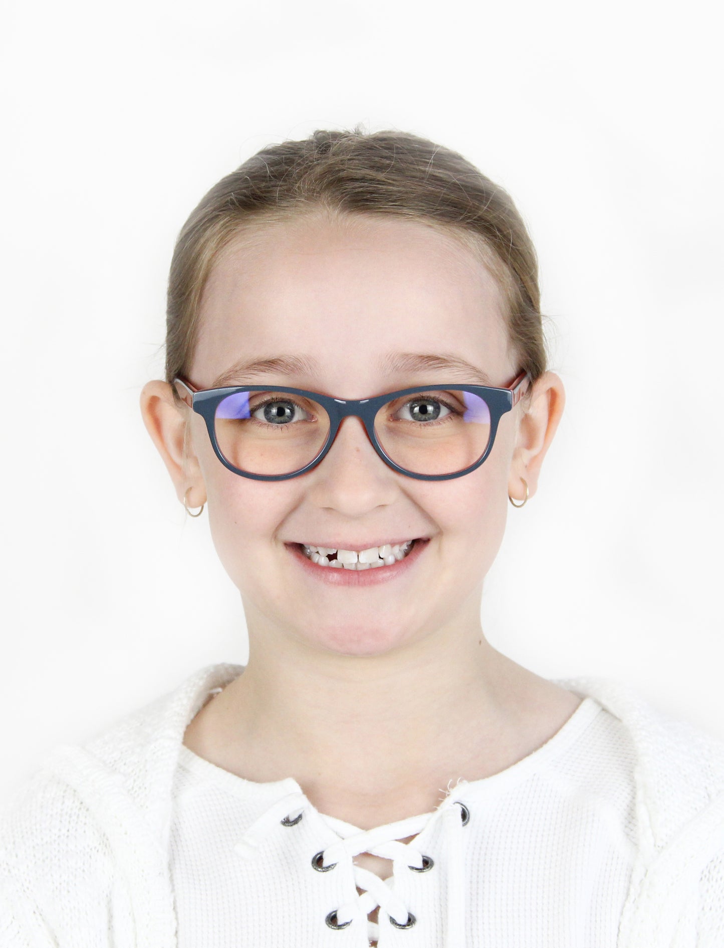 Girl Wearing Piper Computer Glasses