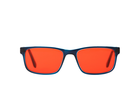 Theo Blue Light Blocking Glasses Front View