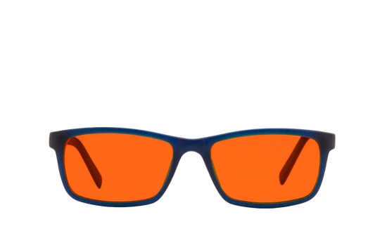 Hudson Blue Light Blocking Glasses Front View