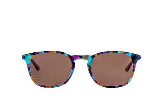 Elsa Kids Sunglasses (Brown) Front View