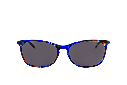 Galaxy Sunglasses Prescription (Grey) Front View