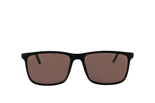 Brooklyn Sunglasses Prescription (Brown) Front View