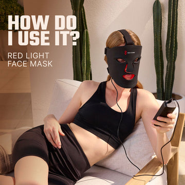 How do I use a Red Light Face Mask