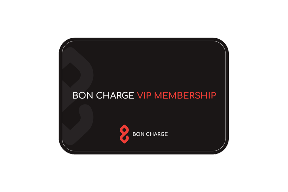 BON CHARGE VIP MEMBERSHIP Card