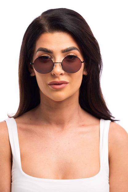 Lennon Sunglasses (Brown)